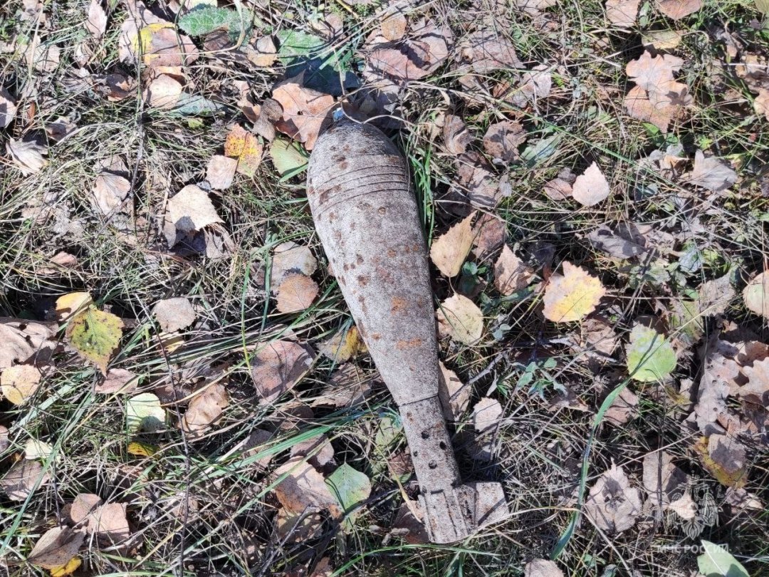 В селе Ниновка Новооскольского городского округа обнаружен взрывоопасный предмет